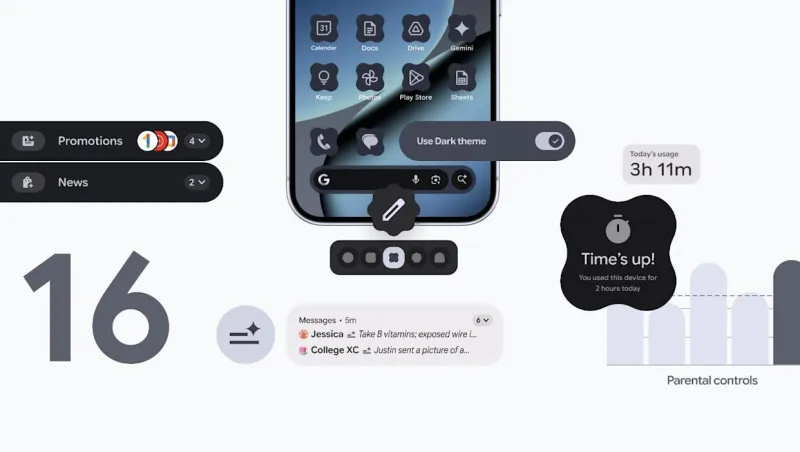 Android 16: новые функции ИИ, приватности и персонализации