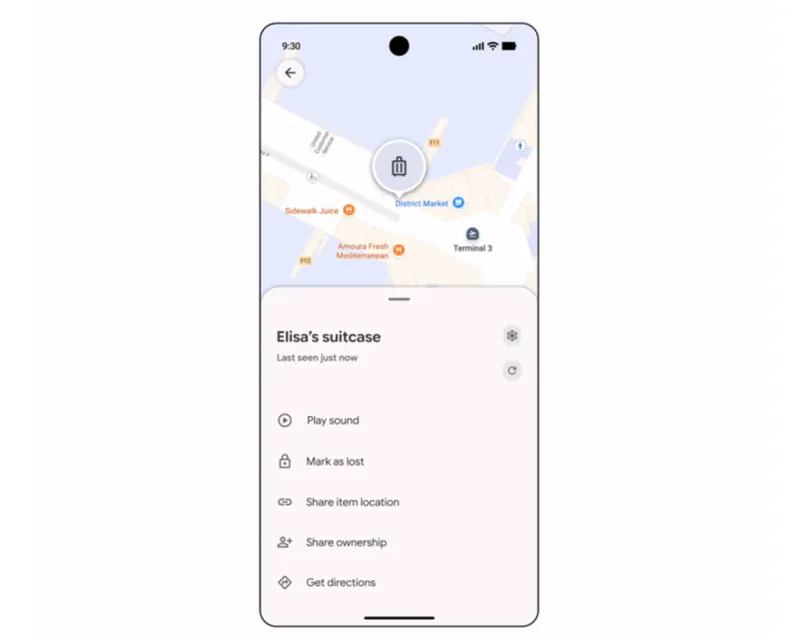 Android: Новые функции для поиска багажа и не только