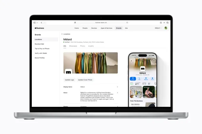 Apple запускает рекламу в Apple Maps и обновляет бизнес-инструменты
