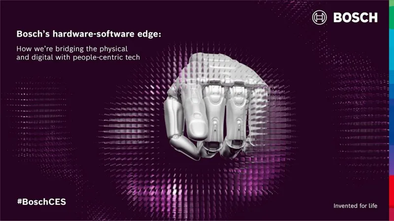Bosch на CES 2026: Будущее ИИ в автомобилях и умном доме