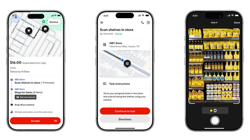 DoorDash платит курьерам за контент для обучения ИИ