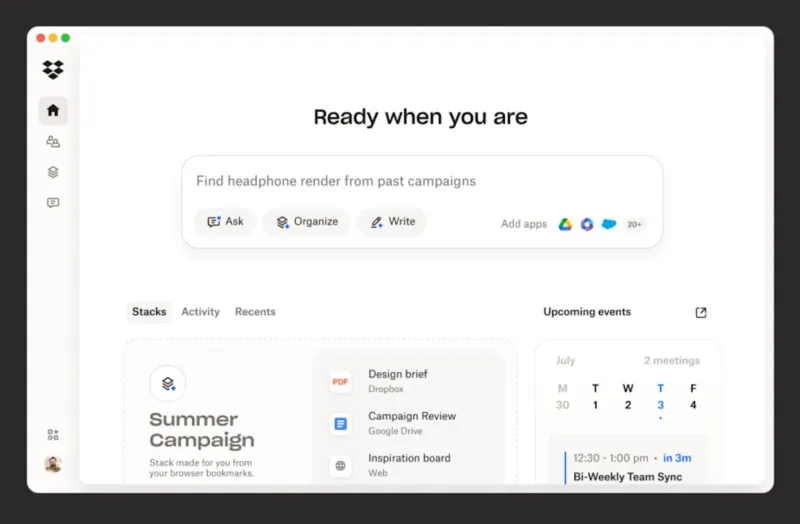 Dropbox улучшает поиск с помощью ИИ: новые функции
