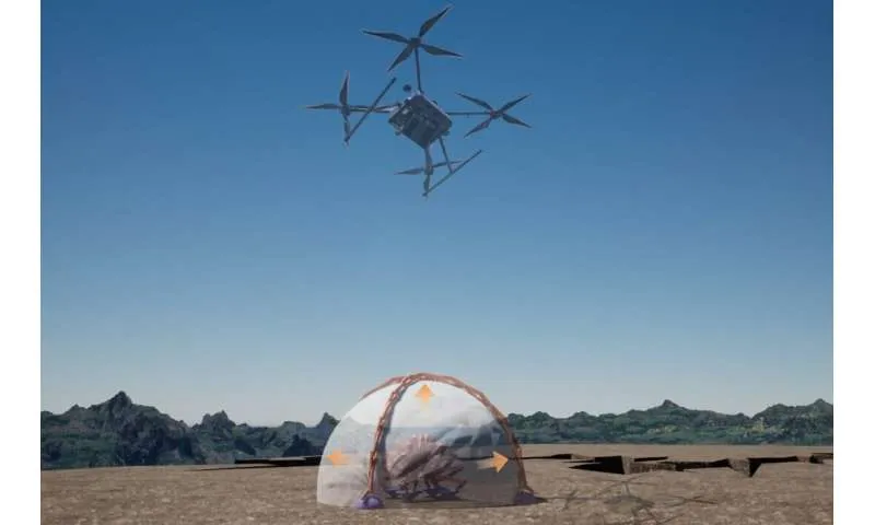 Drop-to-Deploy: How Bistable Mechanics Unfold Structures in Under a Second