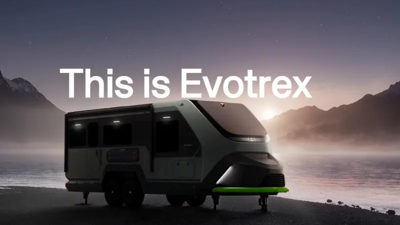 Evotrex: Гибридный дом на колесах для автономных путешествий
