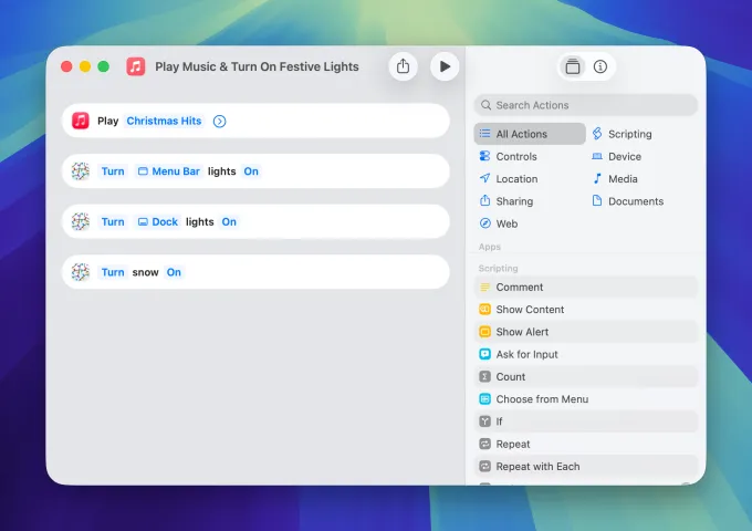 Festivitas: Праздничные огни на вашем iPhone и Mac