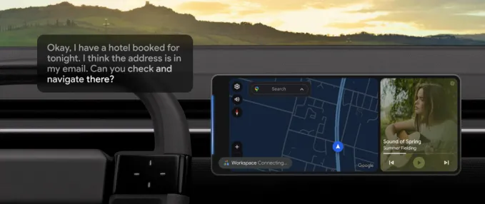 Gemini в Android Auto: Интеллектуальный помощник в пути