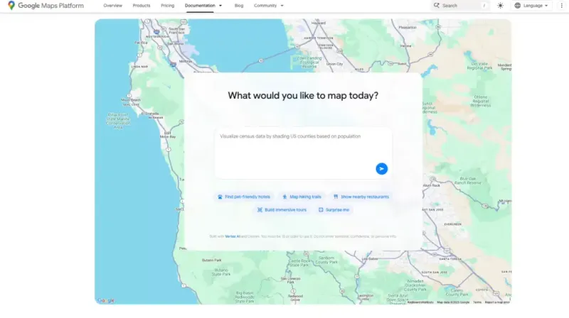 Google Maps: новые ИИ-функции для разработчиков и пользователей