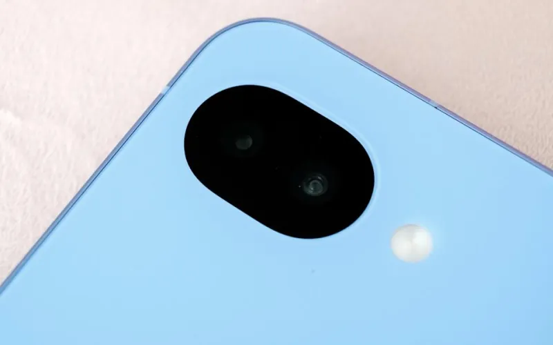 The Pixel 10a's side button can both activate Gemini and the phone's camera.