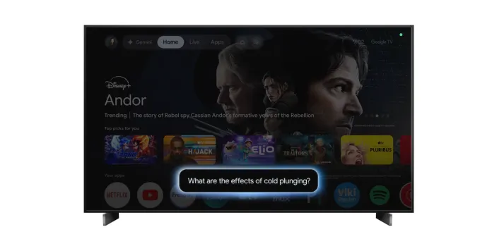 Google TV получает AI-функции Gemini: визуальные ответы и погружения