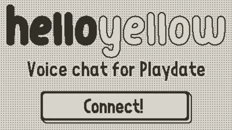 helloyellow: общайтесь на Playdate