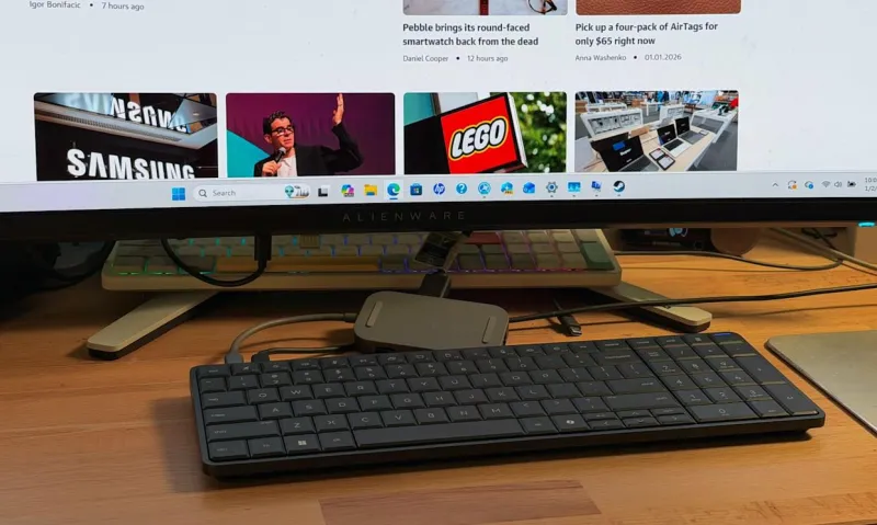 HP EliteBoard G1a: мощный компьютер в корпусе клавиатуры с ИИ
