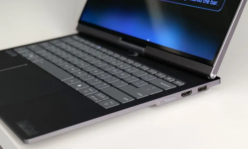 Lenovo ThinkBook Plus Gen 7: ноутбук с моторизованным экраном