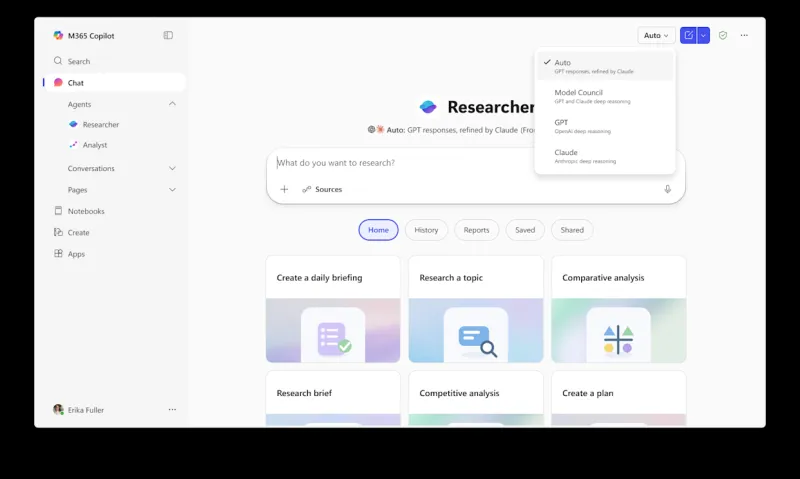Microsoft улучшает Copilot с Critique и Model Council