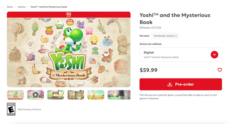 The price of Yoshi.