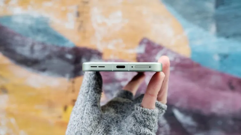 Крупный план модуля камеры OnePlus 15R.