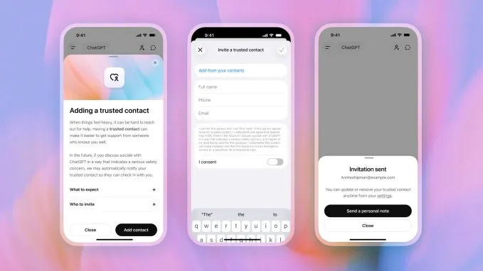 OpenAI внедряет функцию «Доверенный контакт» для безопасности
