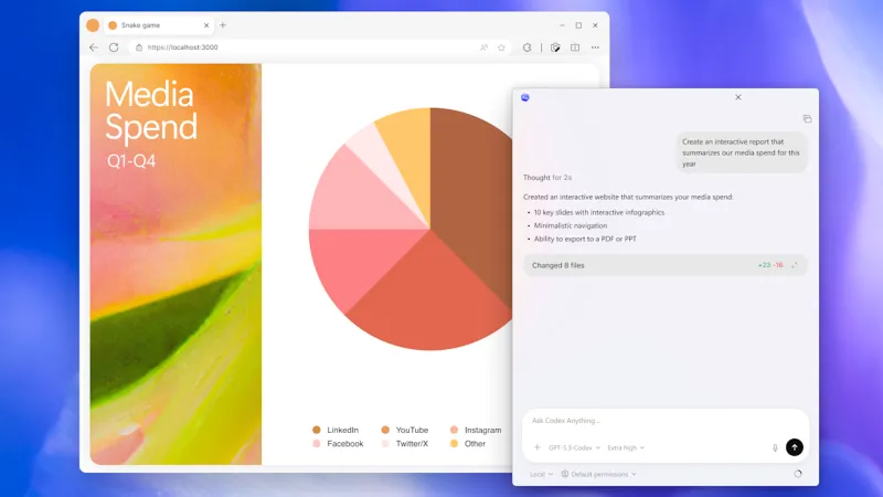 OpenAI представила Codex для Windows: мультиагентное программирование