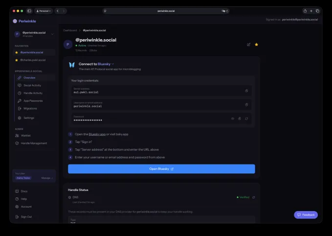Periwinkle: Ваш собственный домен в децентрализованных соцсетях