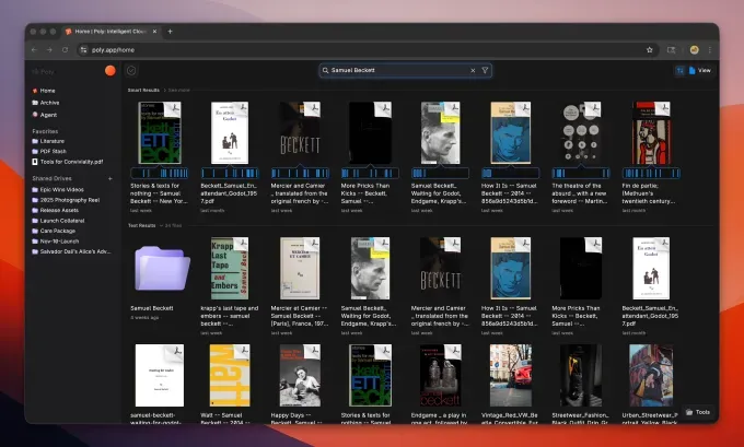 Poly: ИИ-организатор файлов для умного поиска