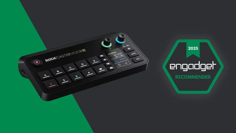 Rodecaster Video S легко справляется с аудио и видео.