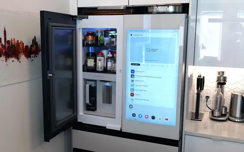 For some reason, the door to the Beverage Center doesn't soft close like the rest of the doors do. 