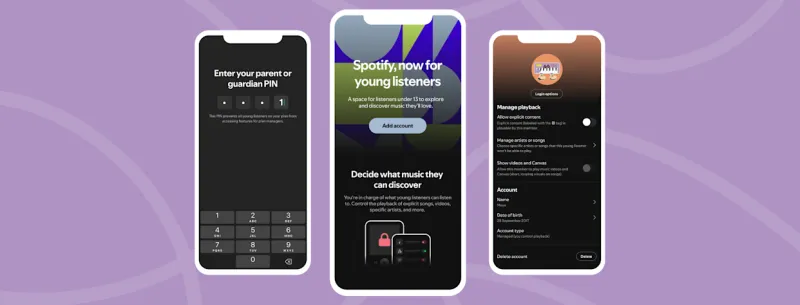 Spotify: новый профиль для юных меломанов
