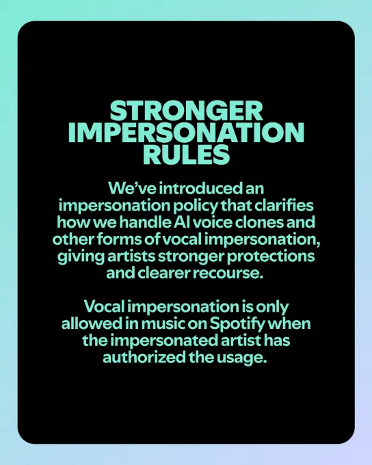 Spotify обновляет политику AI: маркировка музыки и борьба со спамом