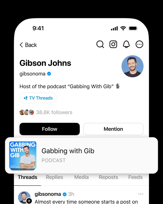 Threads расширяет функционал для подкастеров