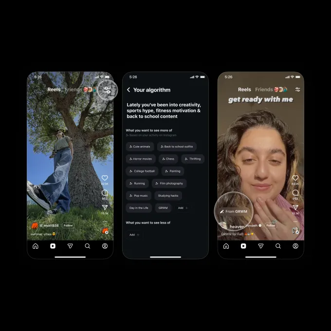 Обновление алгоритма Instagram