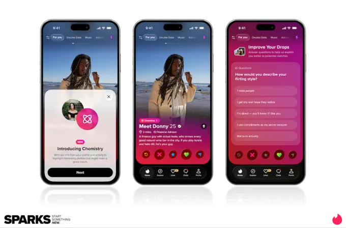 Tinder: Новые функции и AI для знакомств будущего