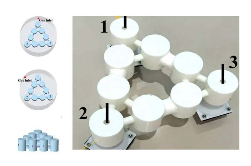 Датчик гелия: японское плетение против утечек
