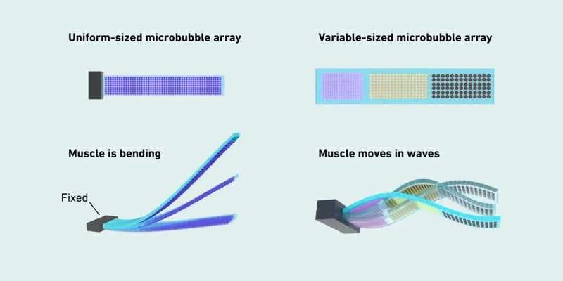 Novel artificial muscles move with sound