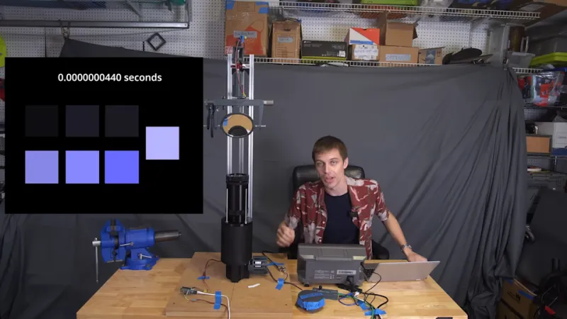 Камера, снимающая свет на скорости света