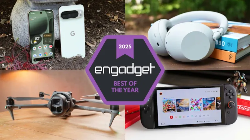 Лучшие гаджеты 2025: выбор редакции Engadget