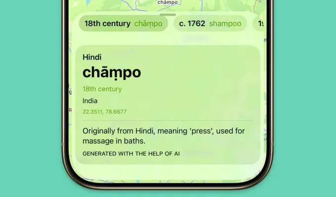 Снимок приложения Tasks с предложением тегов при вводе задачи с использованием локальных моделей