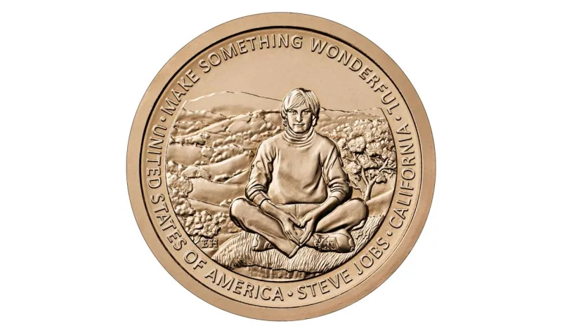 Монеты с инновациями: Стив Джобс на 1 доллар