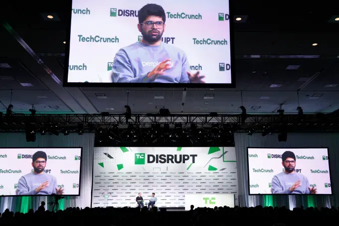 Аравинд Шринивас на TechCrunch Disrupt 2024
