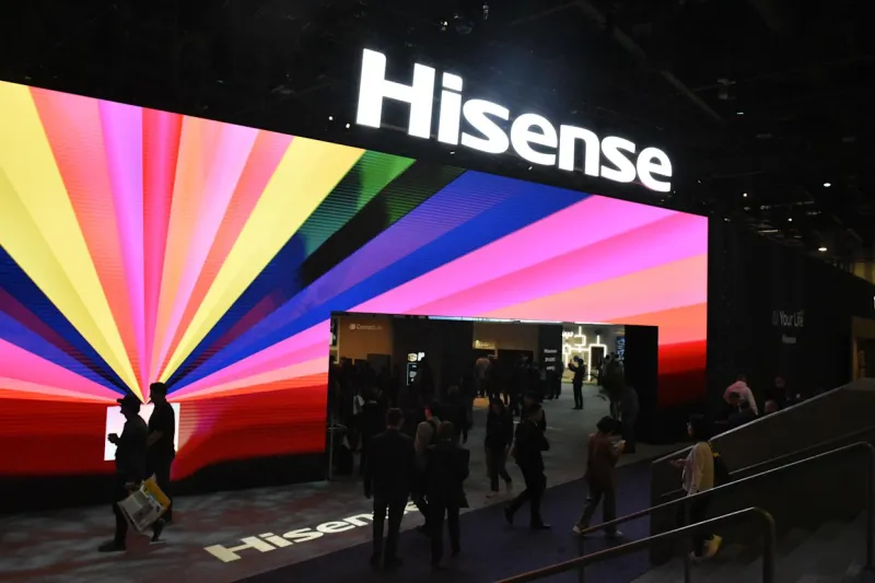 Новинки Hisense на CES 2026: ИИ-техника и дисплеи будущего
