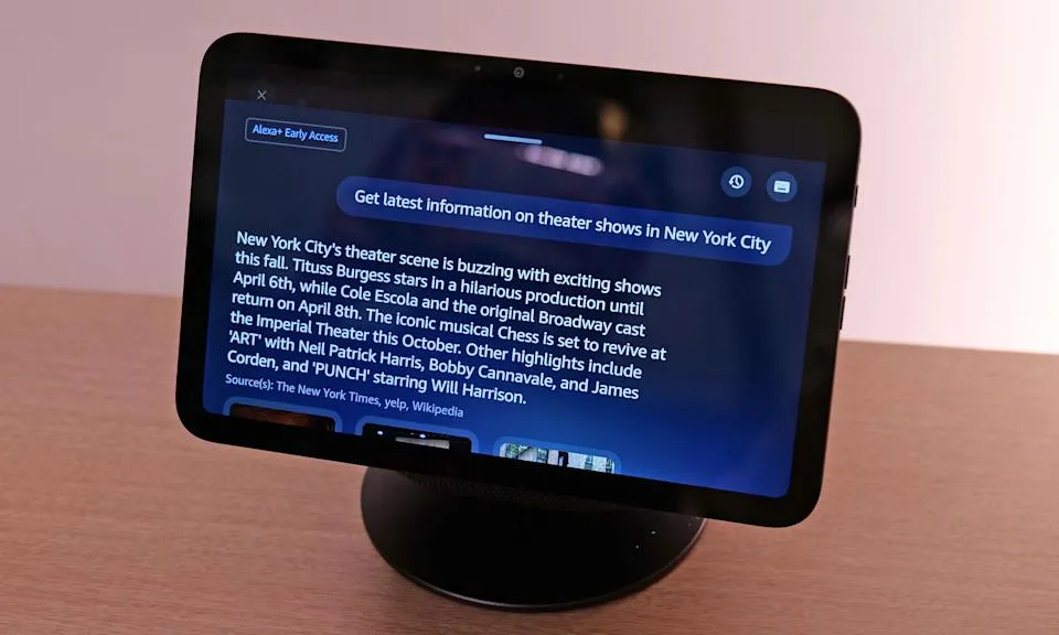 Новые Amazon Echo Show 8 и 11: обзор умных дисплеев