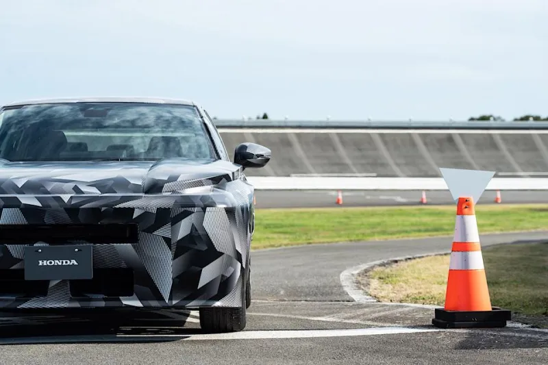 Кнопка S+ на предстоящем гибриде Honda Prelude