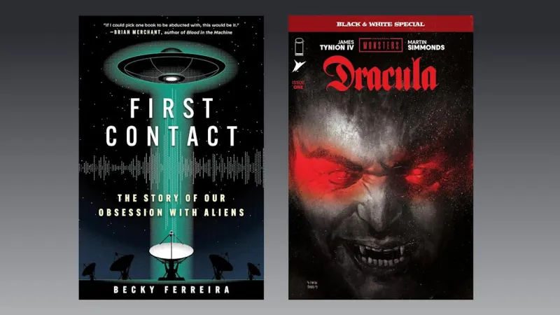 Новые книги: пришельцы, Дракула и не только
