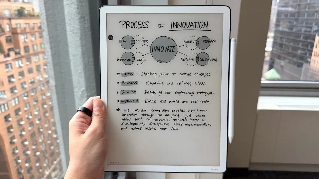 Новый Kindle Scribe 2024: цветной дисплей и тонкий дизайн
