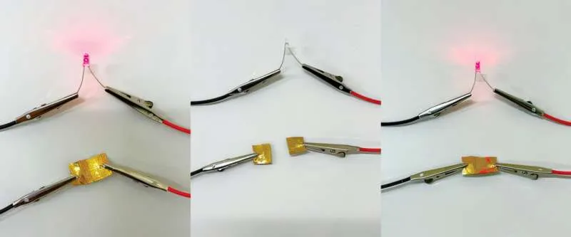 Новый самовосстанавливающийся полимер для электроники