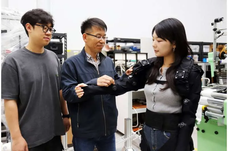 Носимые роботы-ткань: революция в экзоскелетах