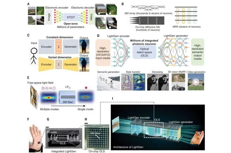 Оптический чип LightGen: прорыв в ИИ-вычислениях