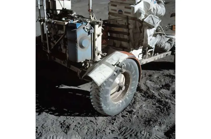 The origami wheel that could explore lunar caves