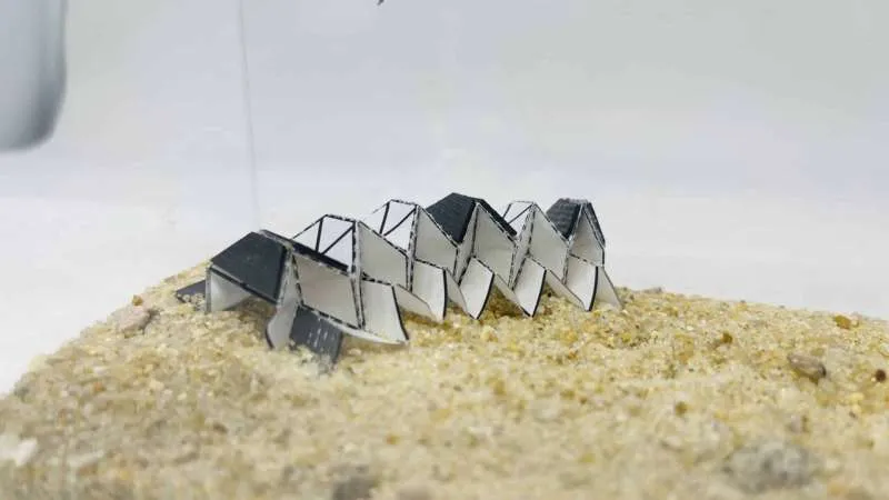 Оригами-роботы с магнитными мышцами для медицины