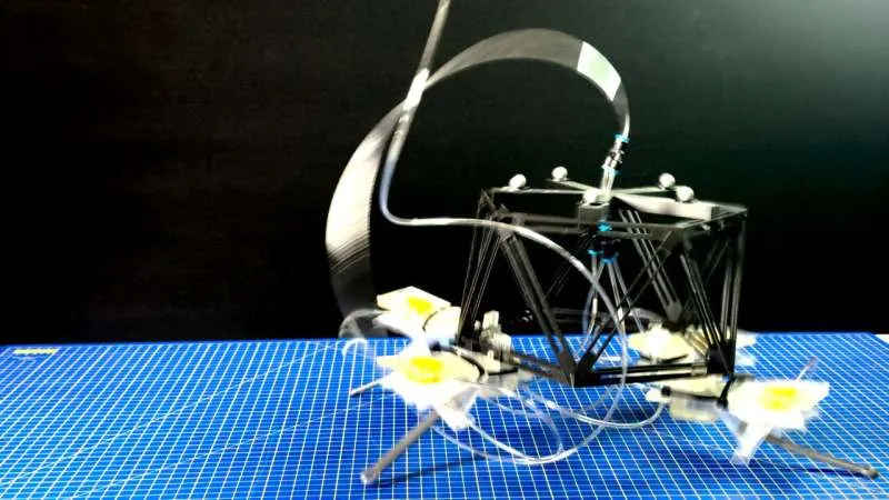 Oxford researchers develop 'brain-free' robots that move in sync, powered entirely by air