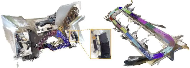 Teaching robots to map large environments
