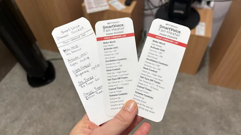 Новый очиститель воздуха и вентилятор Emerson Smart